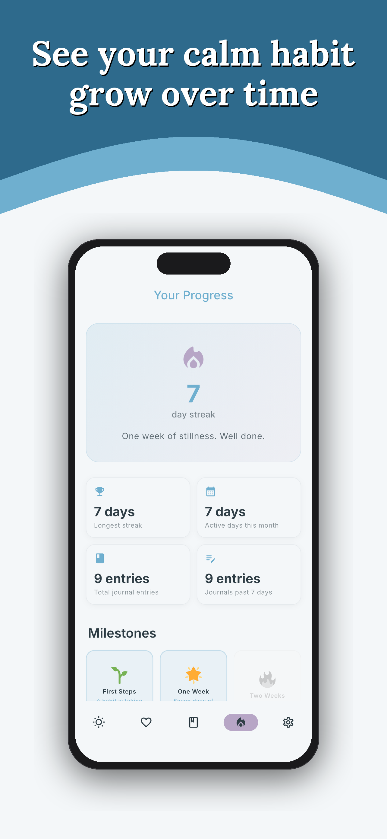 Calm Reminders & Journal screenshot 7