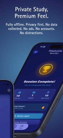 PhlashCards Security Test Prep screenshot