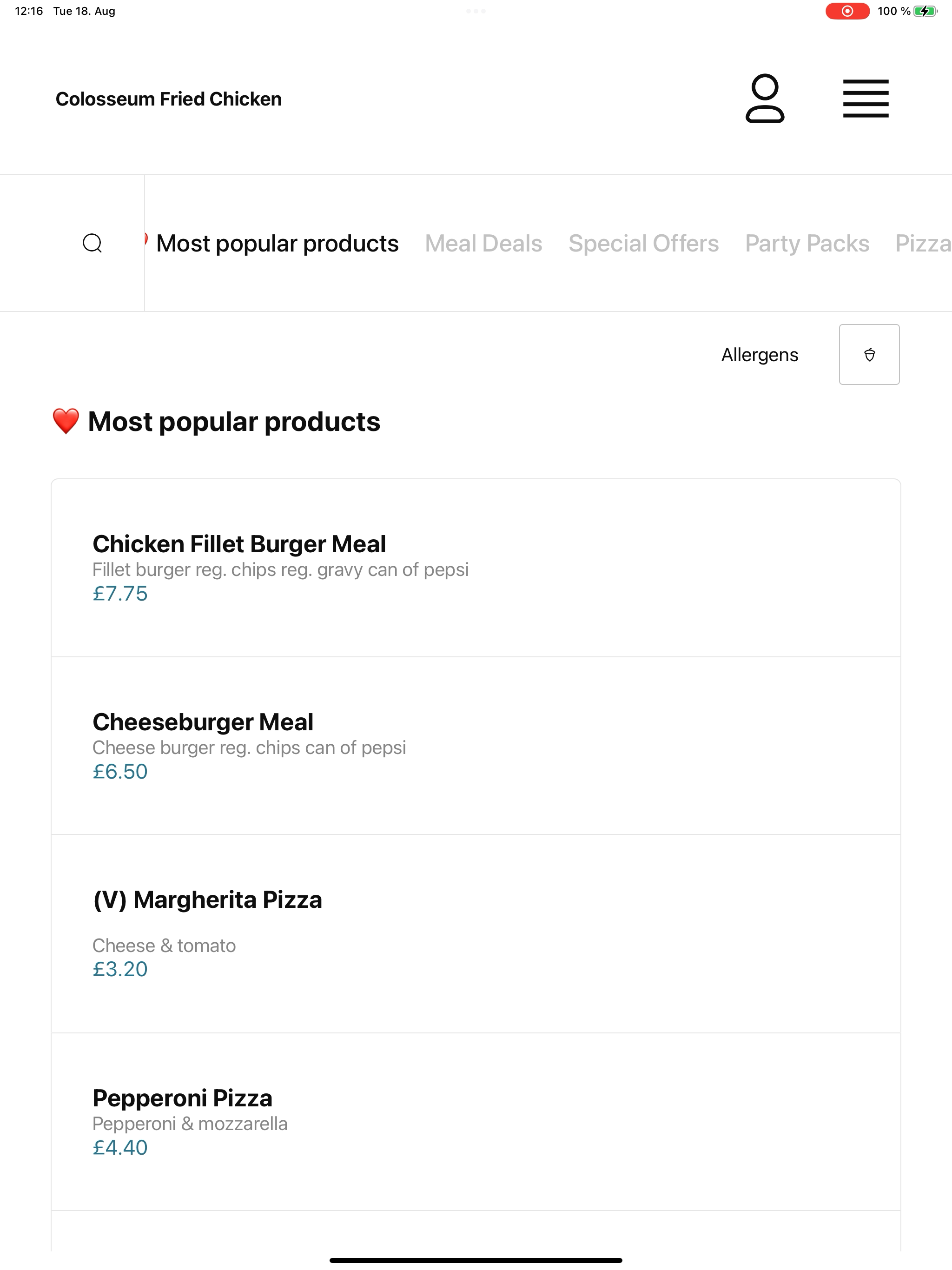 Colosseum Fried Chicken screenshot 14
