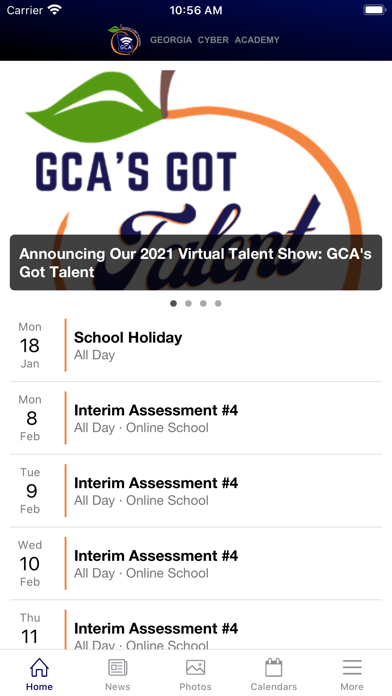 Georgia Cyber Academy App Screenshot