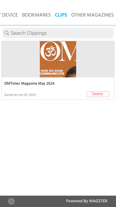 OMTimes Magazine Screenshot