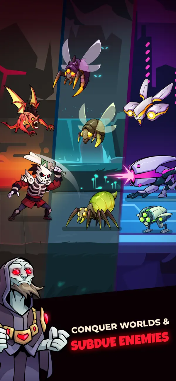 Void Reaper - Idle RPG iOS Mod IPA screenshot 2 - iOS game interface