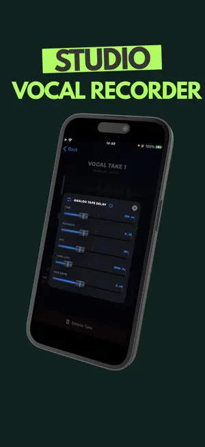 Studio Vocal Recorder screenshot 3