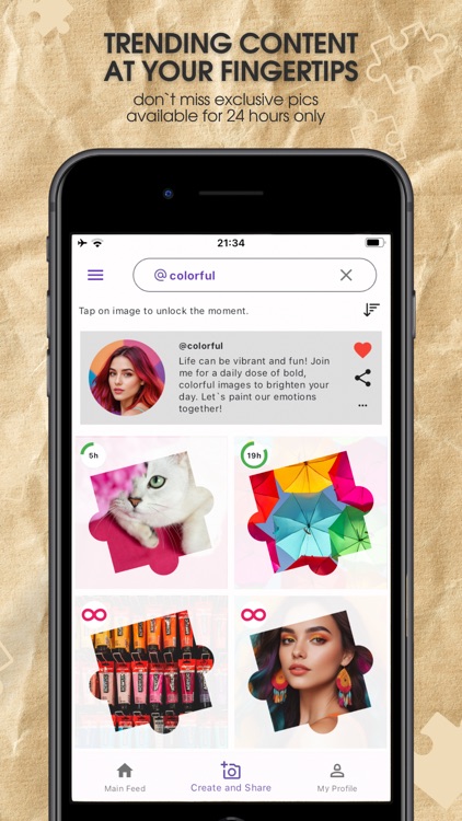 Puzzlegram. Touch the Moments screenshot-3