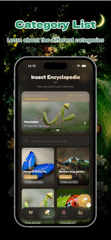 Zetta: Recording Insect Moment iPhone screenshot