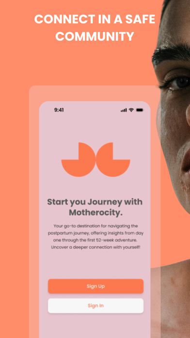 Motherocity Postpartum Tracker Screenshot