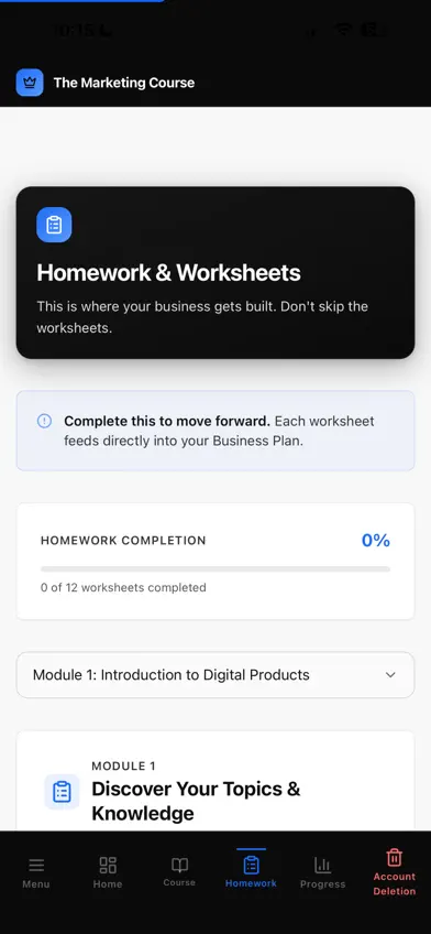 The Marketing Course screenshot 4