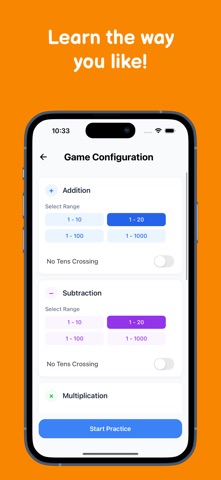 Math for 1st & 2nd grade kids screenshot