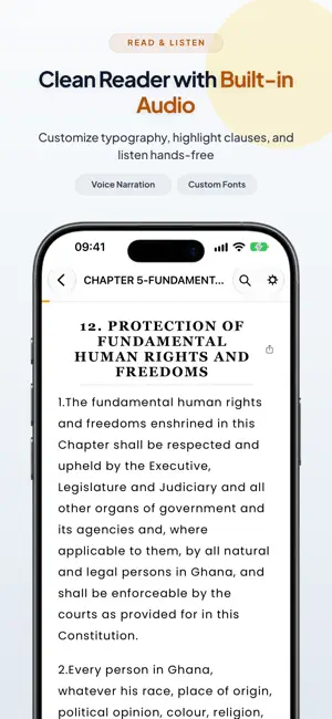 Ghanaian Constitution screenshot 4