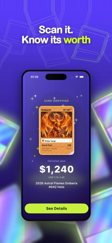 TCG Card Scanner & Collection iPhone screenshot