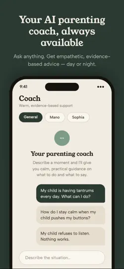 Скриншот CalmParent на iPhone 4