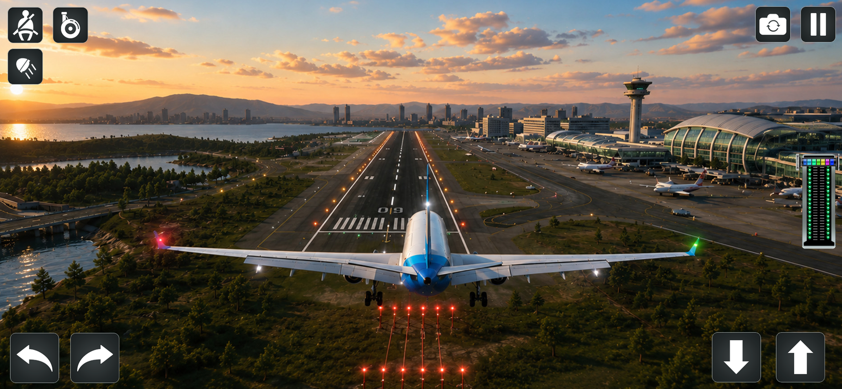Flight Simulator Airplane Sim