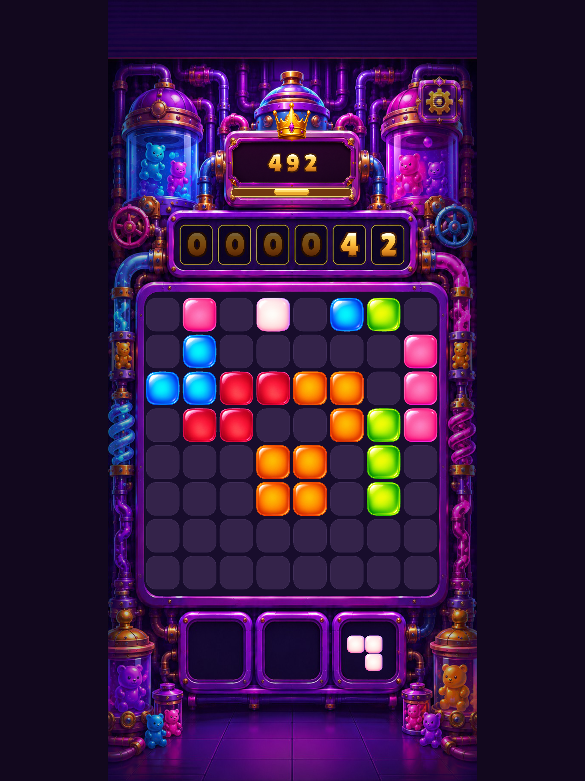 Jelly Blocks Puzzle