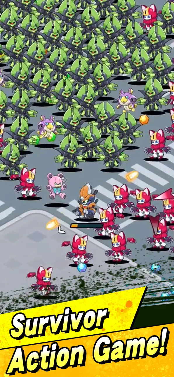 Medabots Survivors iOS Mod IPA screenshot 2 - iOS game interface