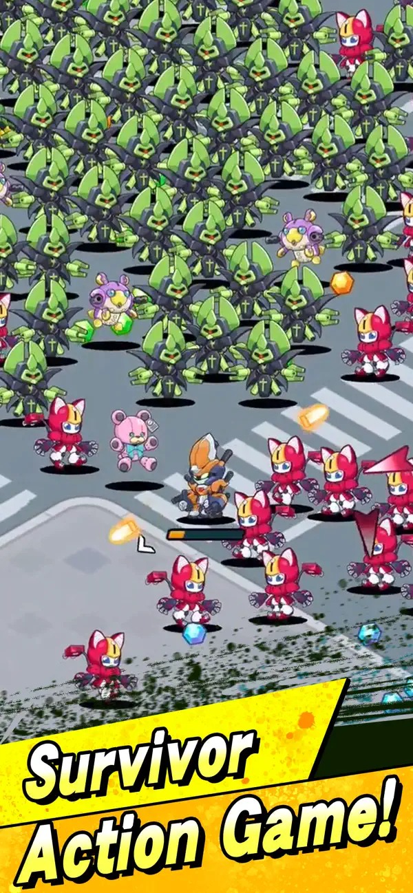 Medabots Survivors iOS Mod IPA screenshot 2 - iOS game interface