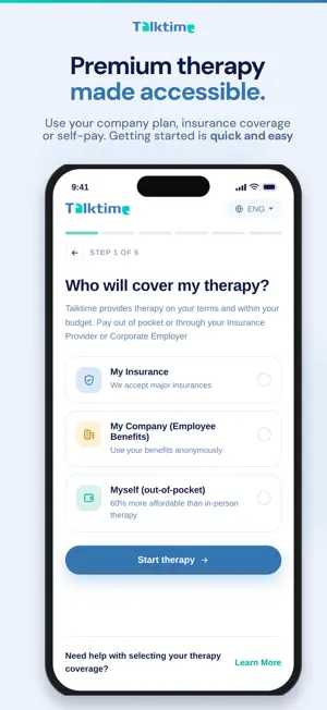 Talktime: Premium Therapy screenshot 4