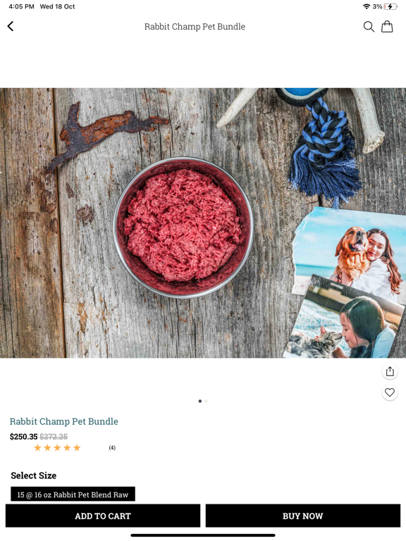 Northstar Bison iPad screenshot 4 - Food & Drink app