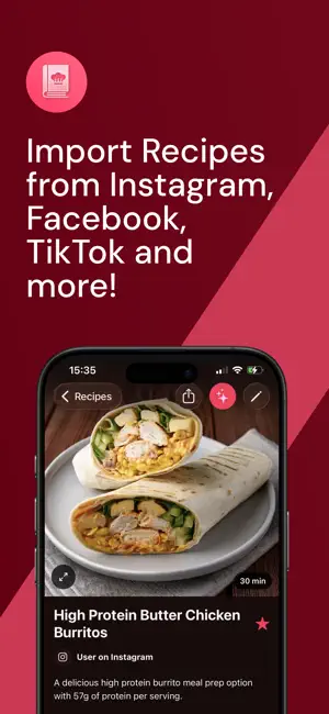 ReciGrab - Save Recipes screenshot 1