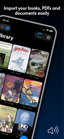 Offline AudioBook: VoiceReader iPhone screenshot