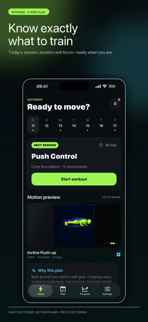 RepFrame: Workout Planner screenshot 2