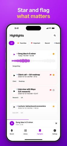Xcribe: Private Voice Recorder screenshot 4
