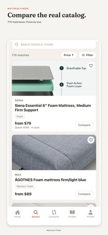 Mattress Finder screenshot