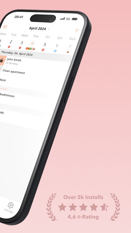 Calendar Planner Todo: Miracal