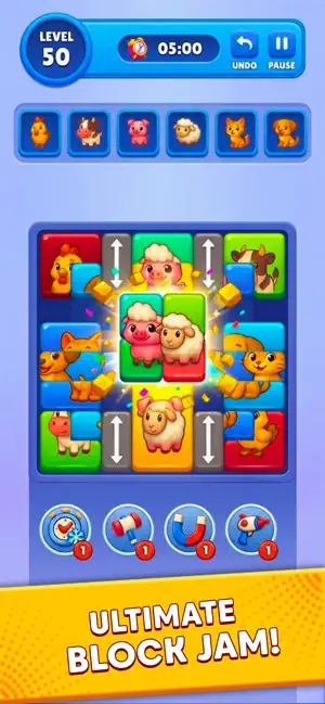 Picture Block Jam Image Reveal screenshot 1