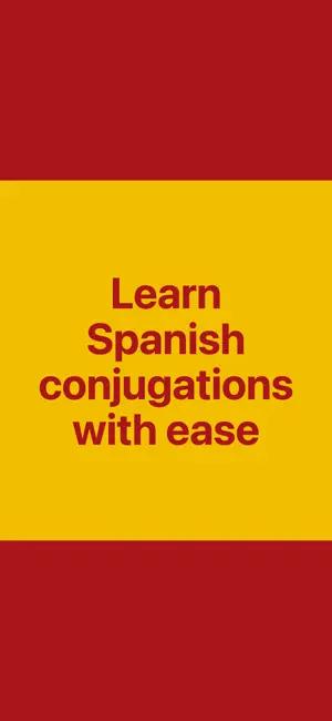 Learn Spanish Conjugations screenshot 1