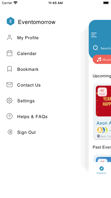 Eventomorrow Screenshot