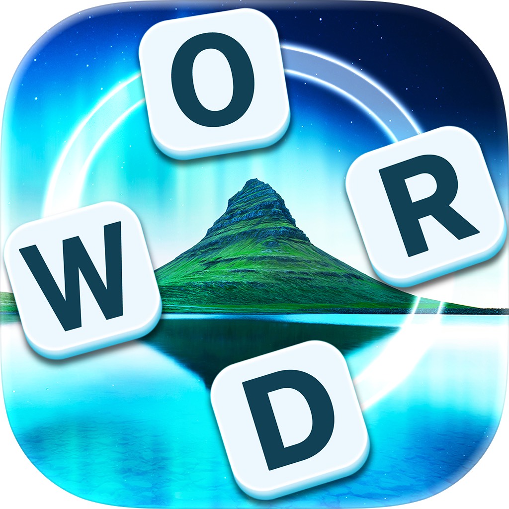 Apple App Store cover for Word Swipe Connect World Quiz