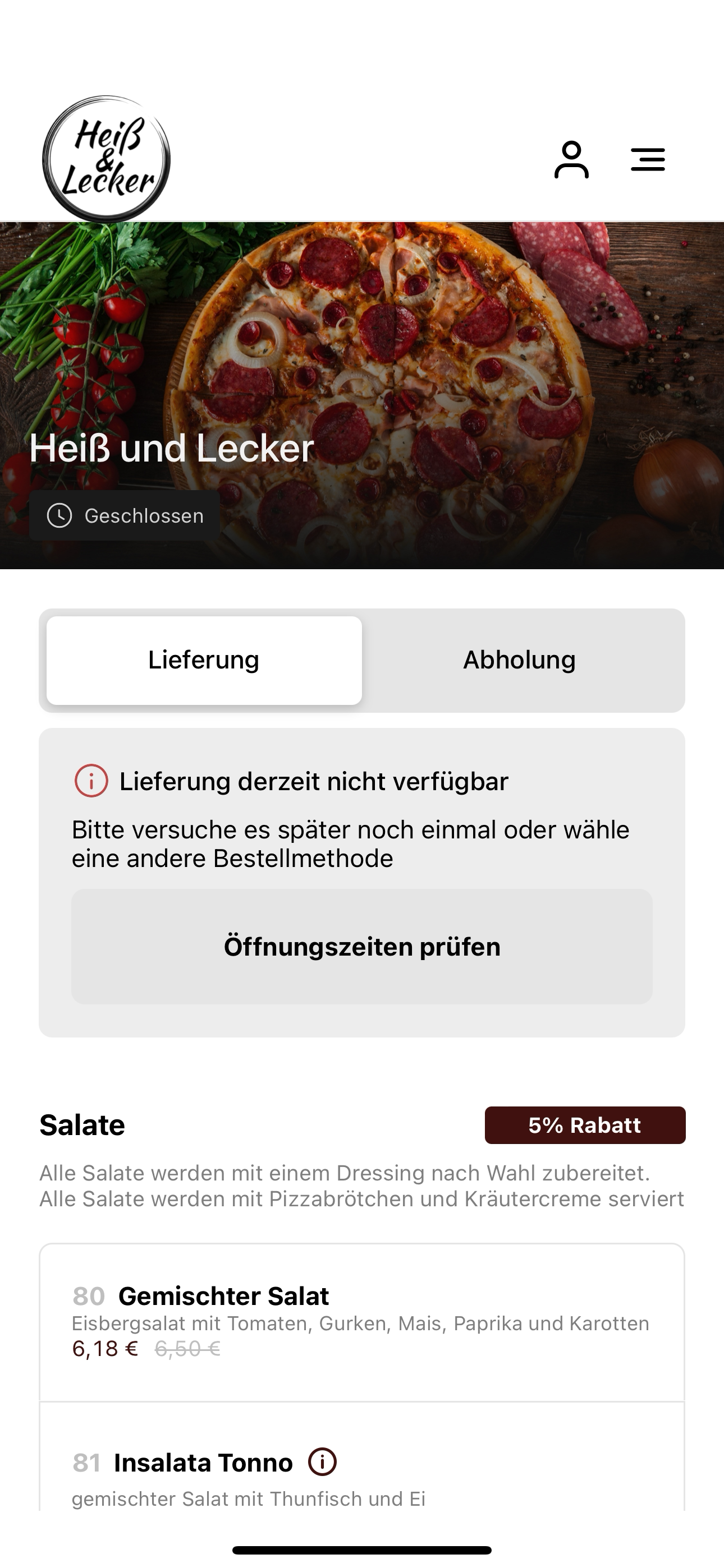 Heiß und Lecker