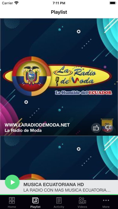 La Radio De Moda Ecuador Screenshot