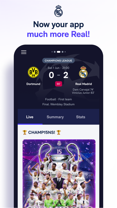 Screenshot #1 pour Real Madrid