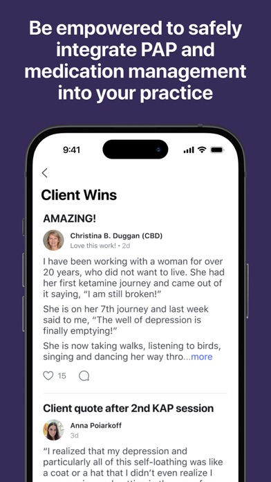 Journey Clinical Community iPhone screenshot 6 - Social Networking app