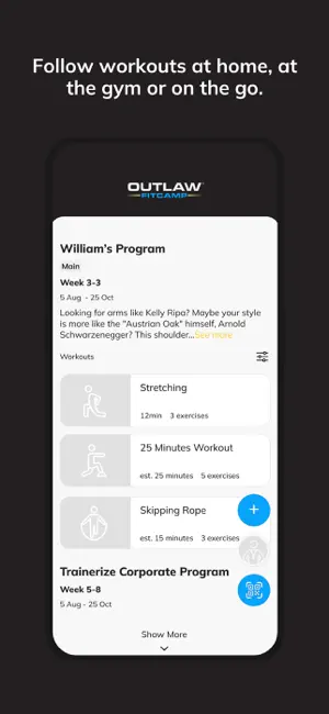 Outlaw FitCamp Performance screenshot 3
