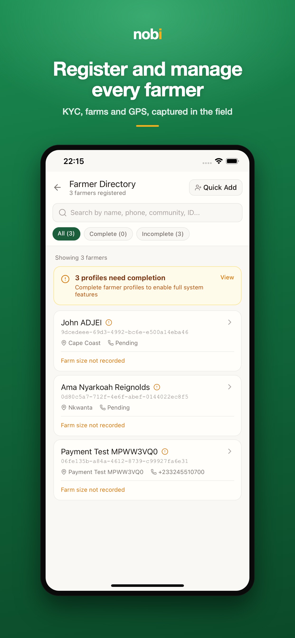 Screenshot 2 of Nobi App