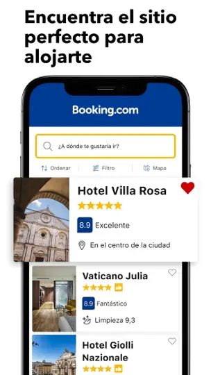Captura de pantalla de Booking.com - Ofertas De Viaje en iPhone 2