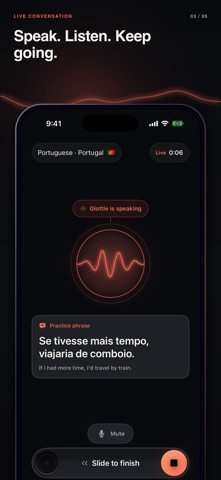 Glottie: AI Language Tutor Screenshot 3 of 5