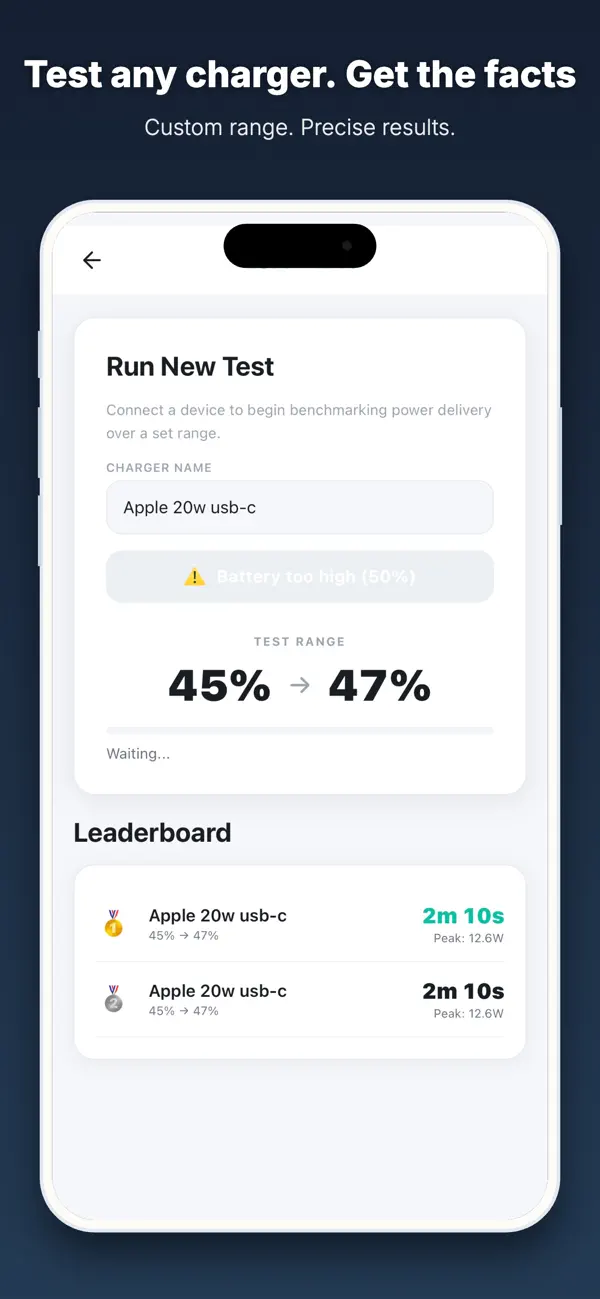 Screenshot #3 pour Watt CS: Charging Speed Meter