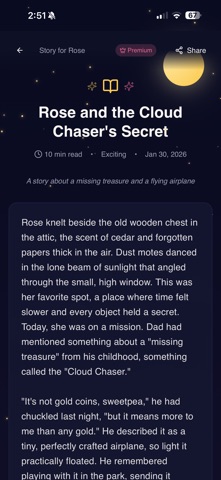 DreamWeaver AI Bedtime Stories screenshot