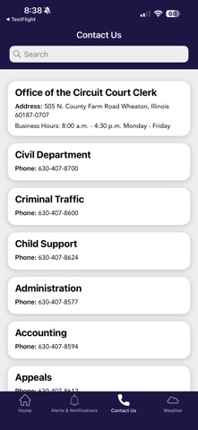 DuPage County Circuit Clerk Screenshot 2 of 3