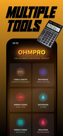 OhmPro iPhone screenshot