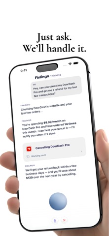 Finlingo: Personal Finance AI iPhone screenshot