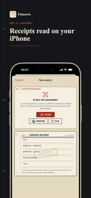 Palmares: Car Service History screenshot 3