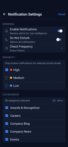 WMC - Market Intelligence screenshot