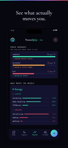 NeuroSpicy: ADHD Mood Tracker Screenshot 6 of 8