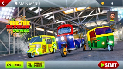 TukTuk Auto Rickshaw Taxi Game Screenshot