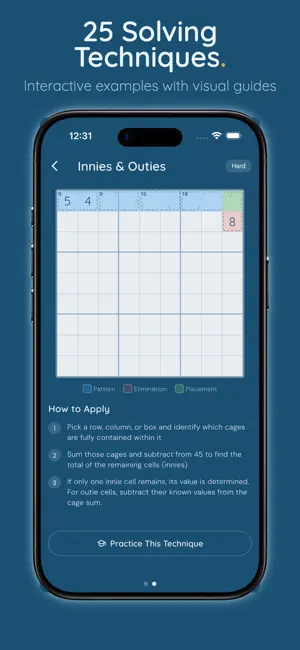 Numdoku. Daily Killer Sudoku screenshot 4