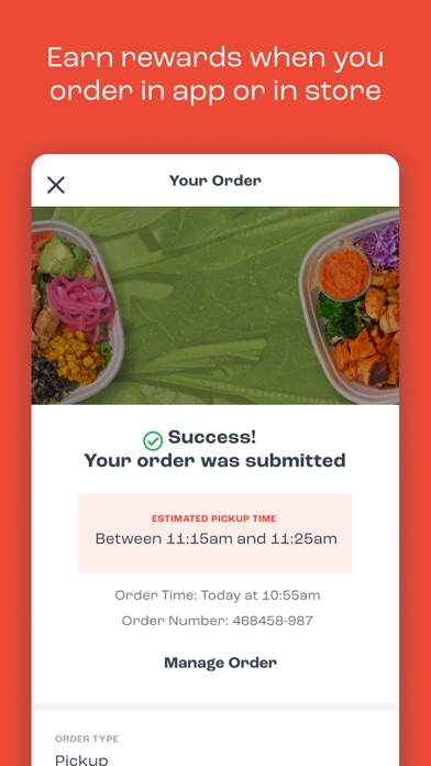 Tossd Salads & Bowls iPhone screenshot 3 - Food & Drink app
